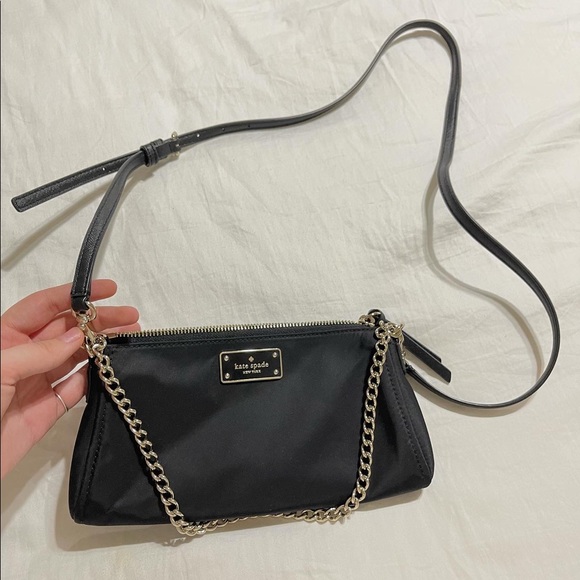 Black kate spade cross body - Picture 1 of 2